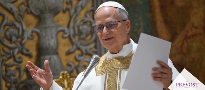 Il primo discorso di Papa Leone XIV